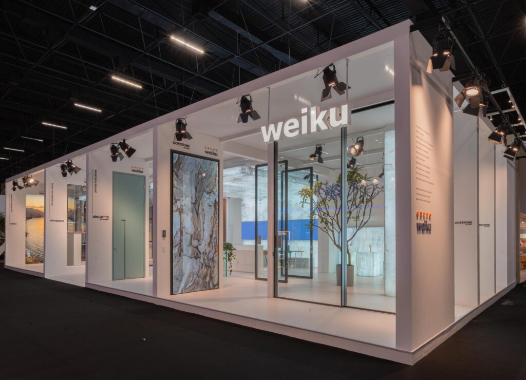 Inovação de alto luxo na Expo Revestir 2024: Weiku apresenta novidades em feira