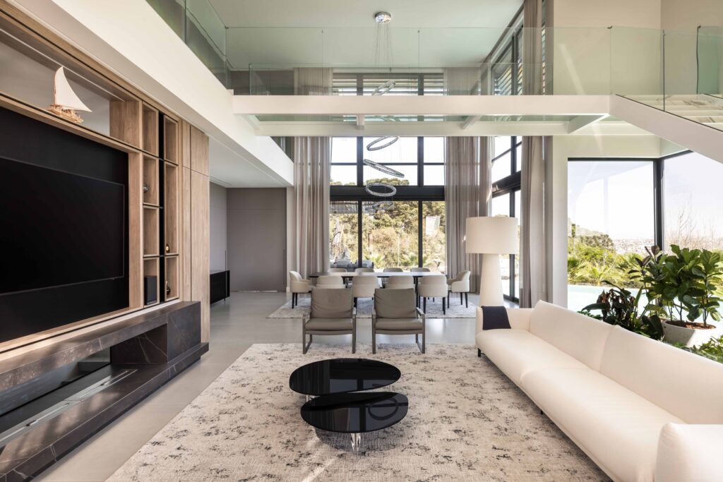 Integração total entre luz, natureza e tecnologia